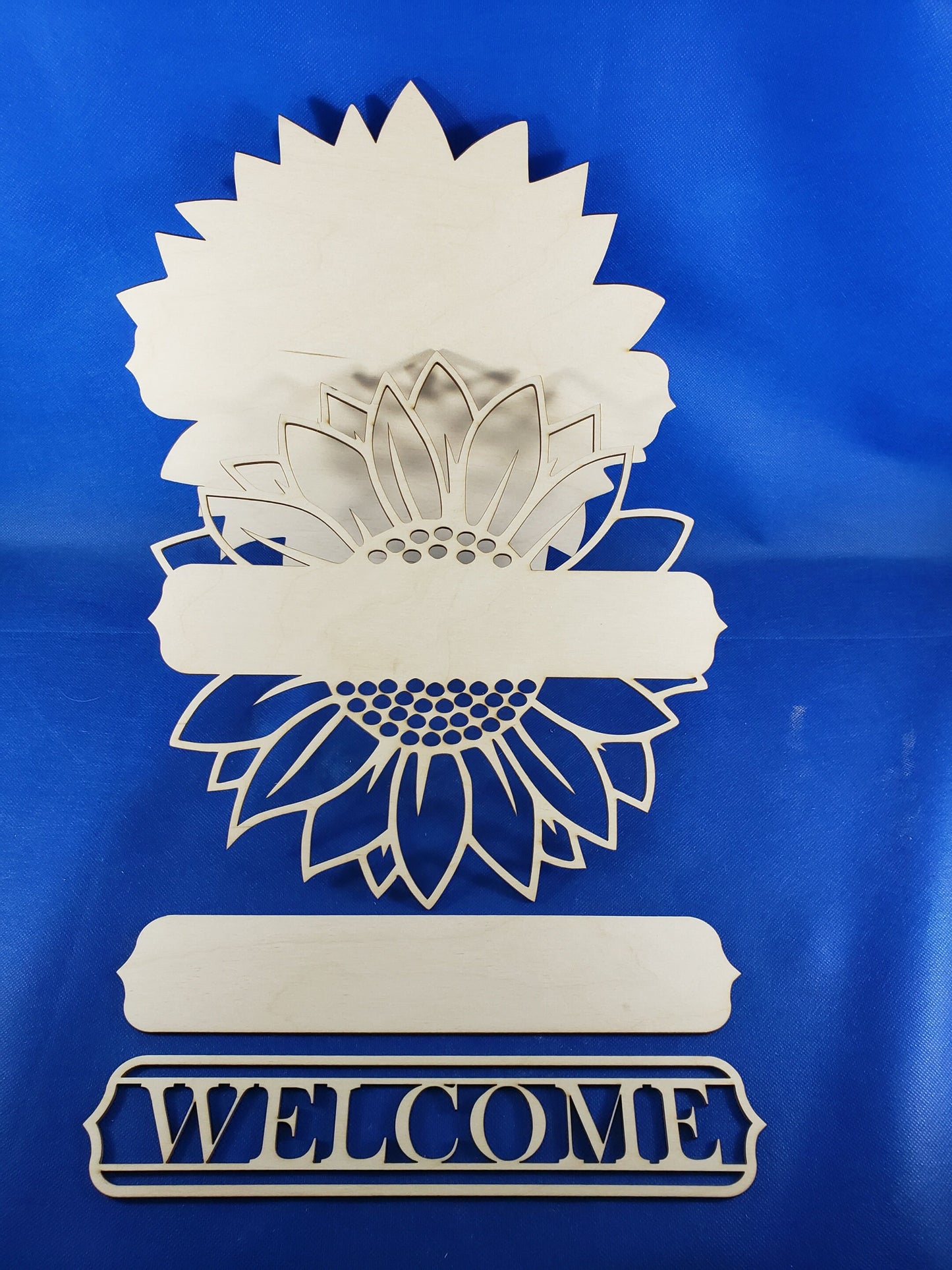 Sunflower DIY Welcome Door Sign kit - Great for Birthdays, Home Decor, Paint Parties
