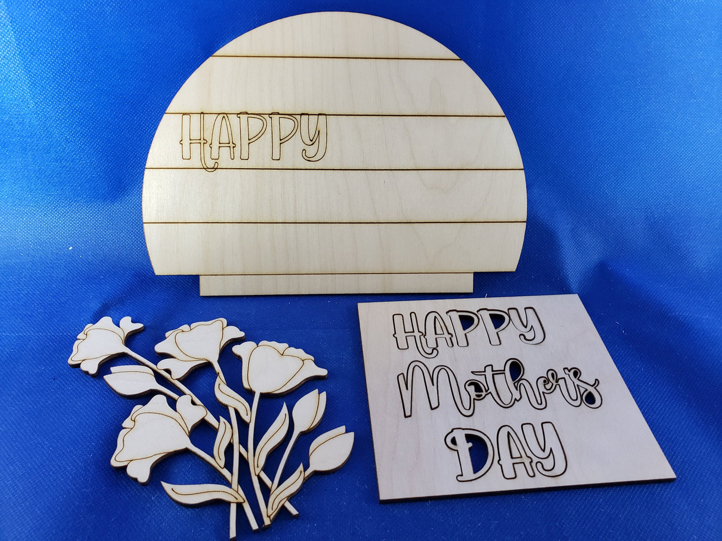 Mothers Day changeable pocket Sign Insert - DIY unfinished Changeable sign insert.