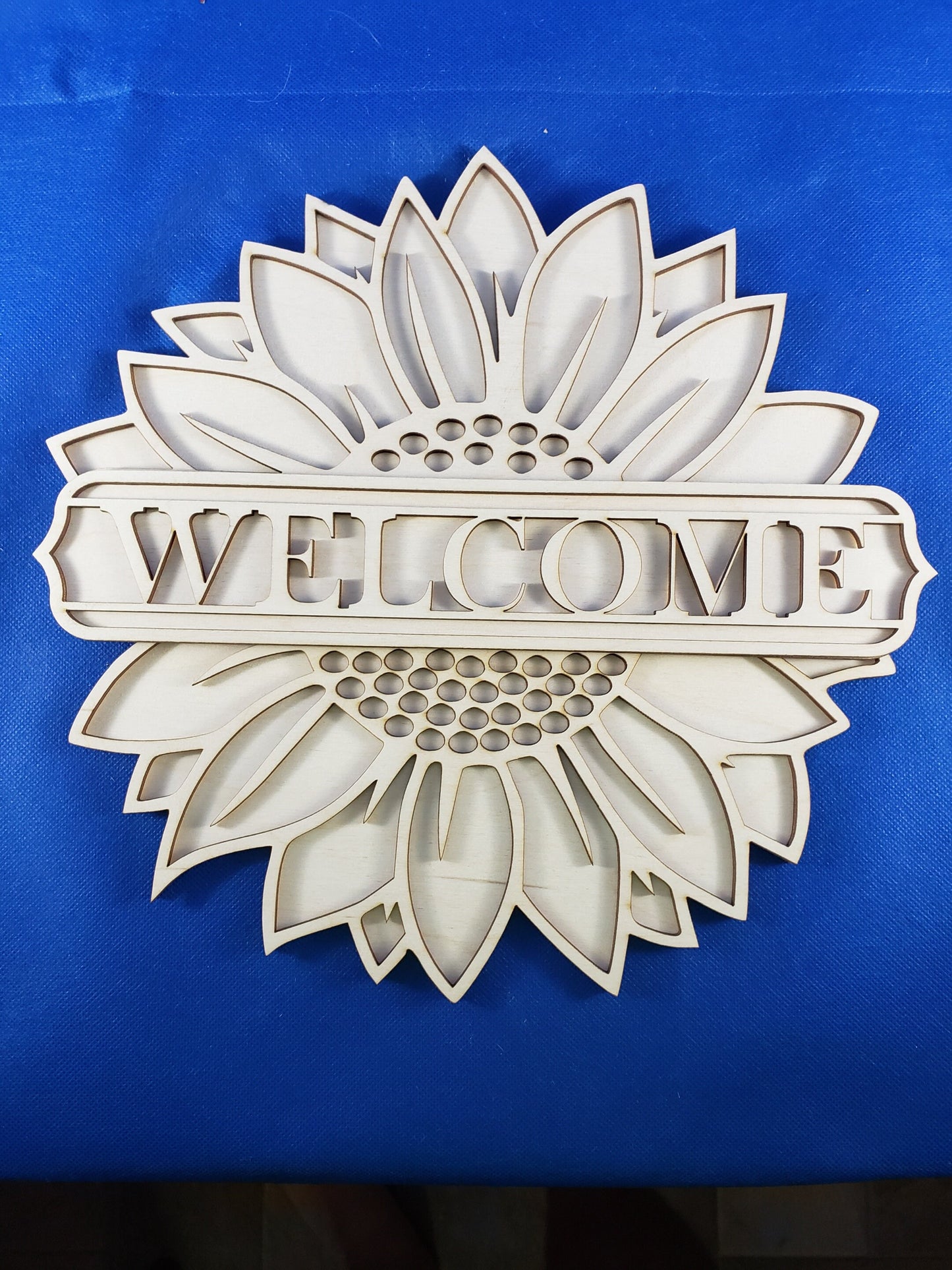 Sunflower DIY Welcome Door Sign kit - Great for Birthdays, Home Decor, Paint Parties