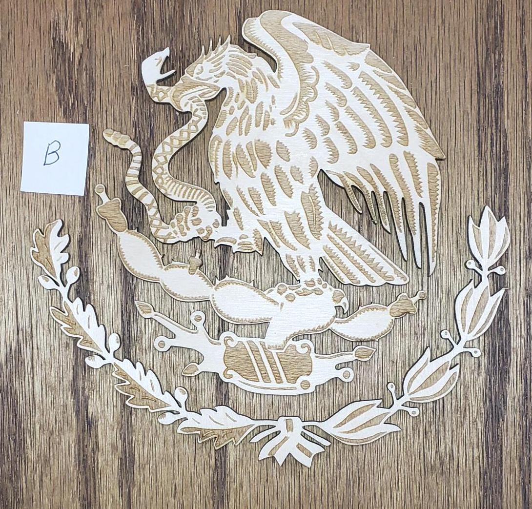 Mexico Eagle Flag Logo