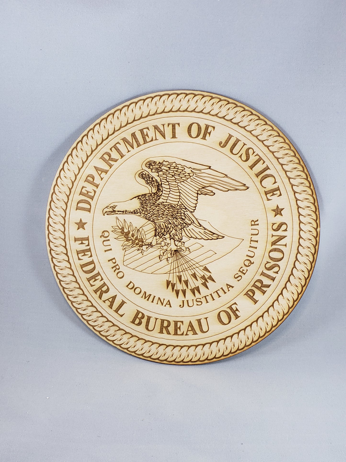 Department of Justice prisons - Laser cut natural wooden blanks