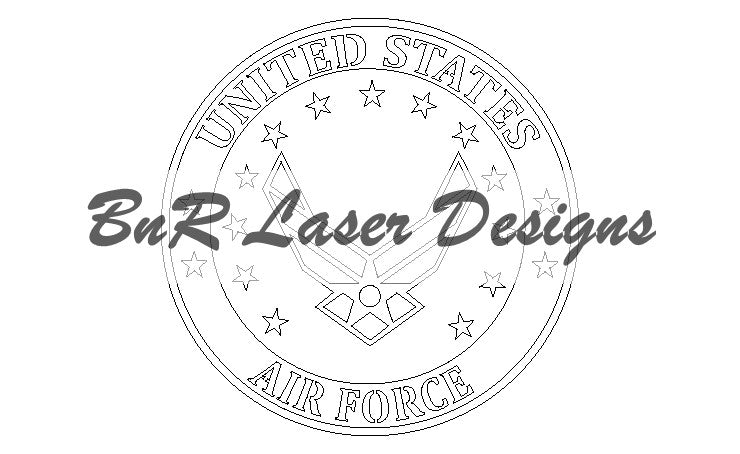 U.S. Air Force Logo SVG Cut File