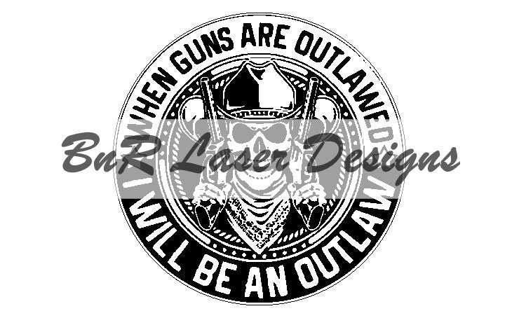 When Guns Are Outlawed SVG file