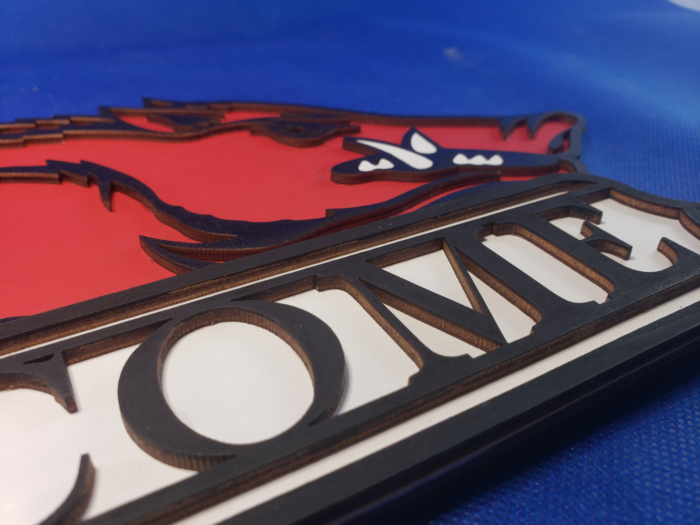 3D Arkansas Razorback Customizable Sign