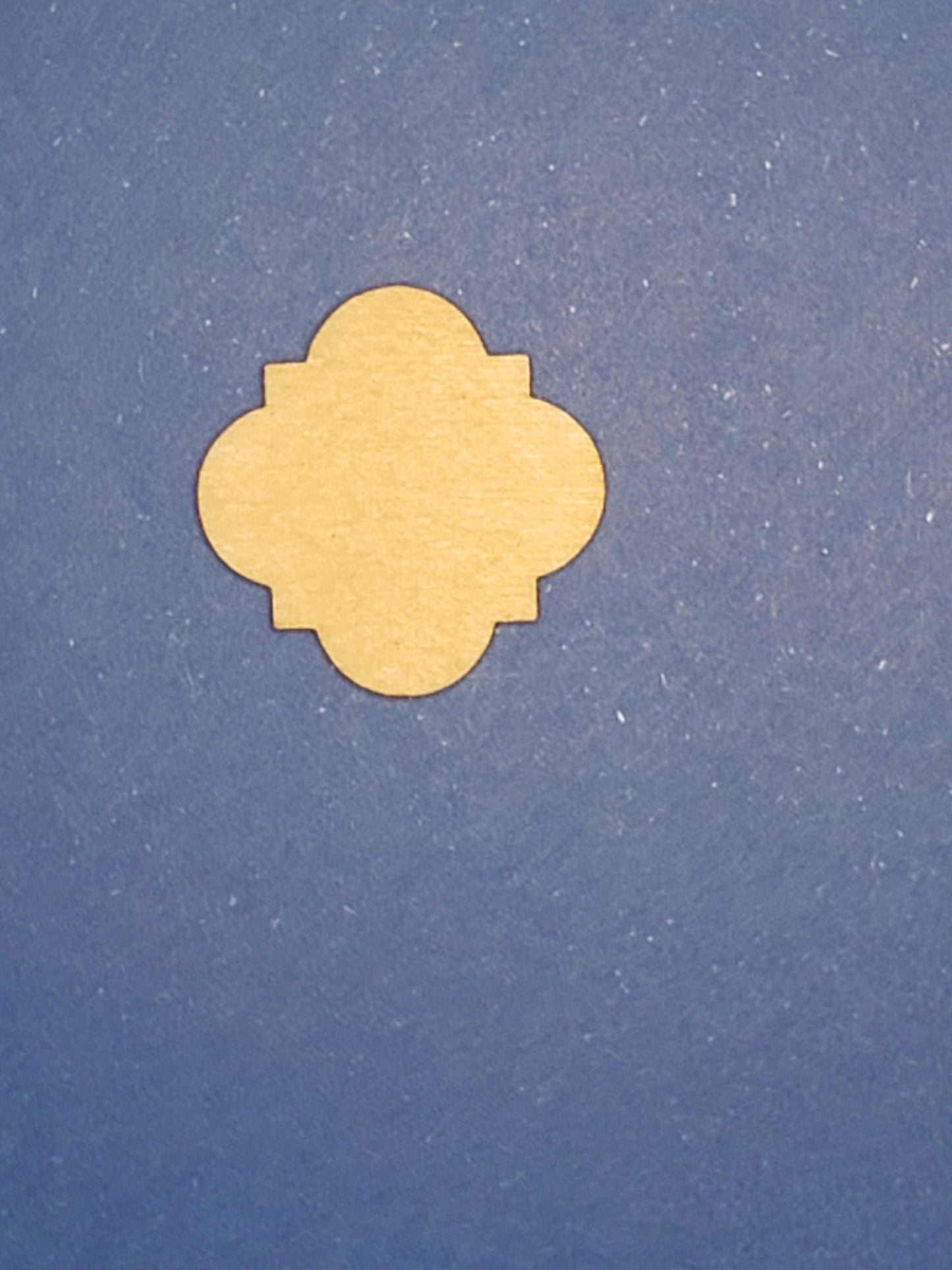 Quatrefoil Blank - Laser cut natural wooden blanks