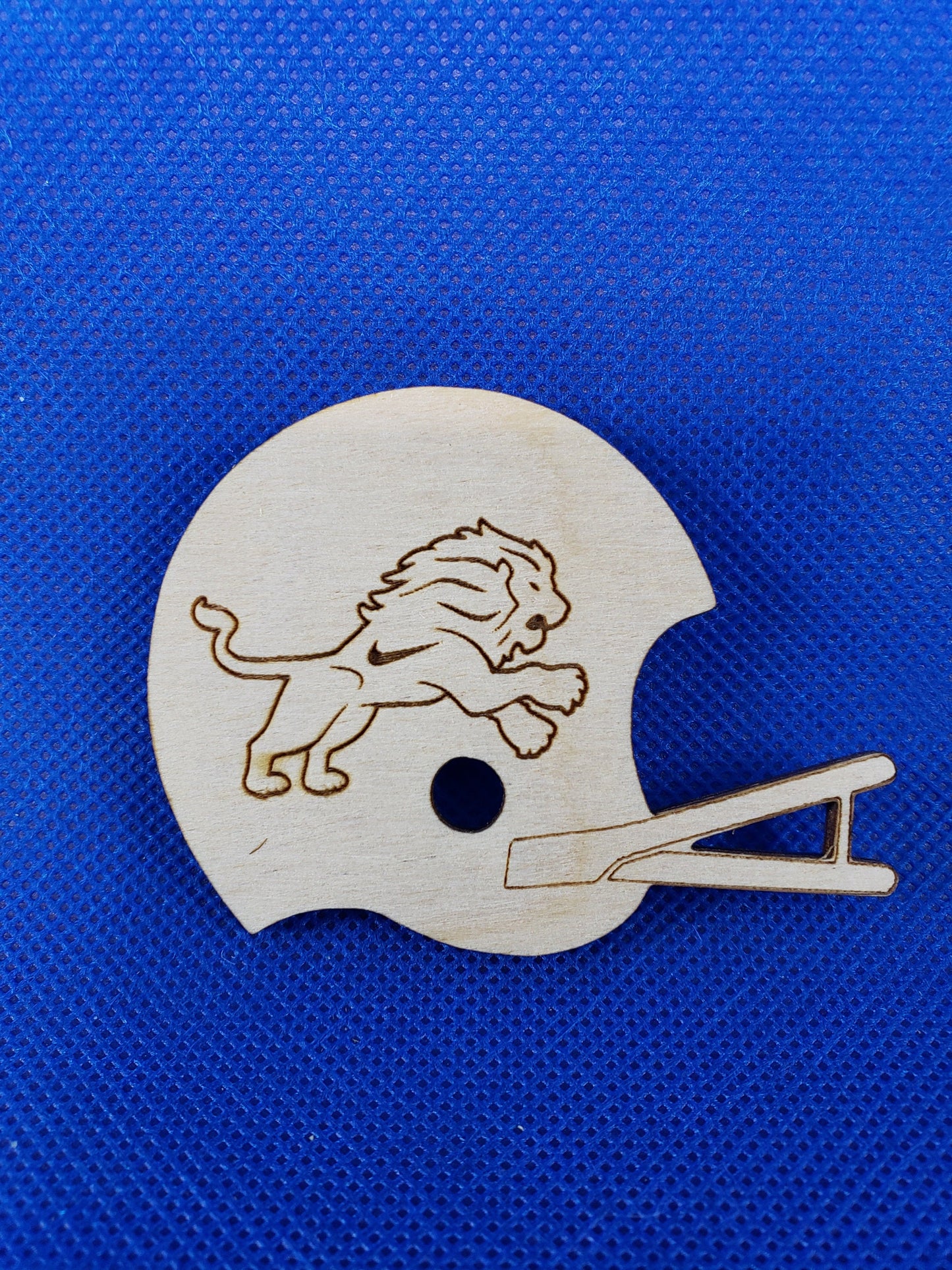 Tyler Lions Football - Laser cut natural wooden blanks