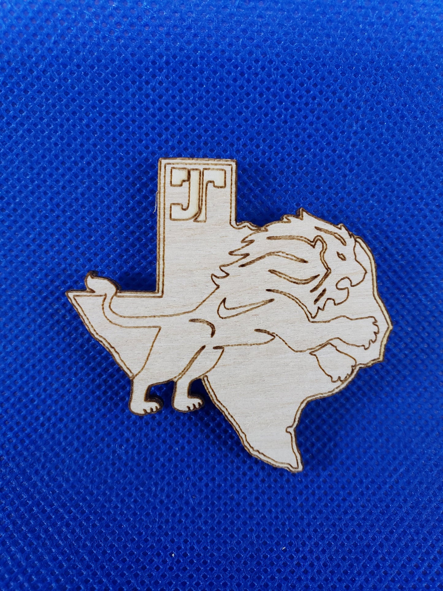 Tyler Lions Football - Laser cut natural wooden blanks