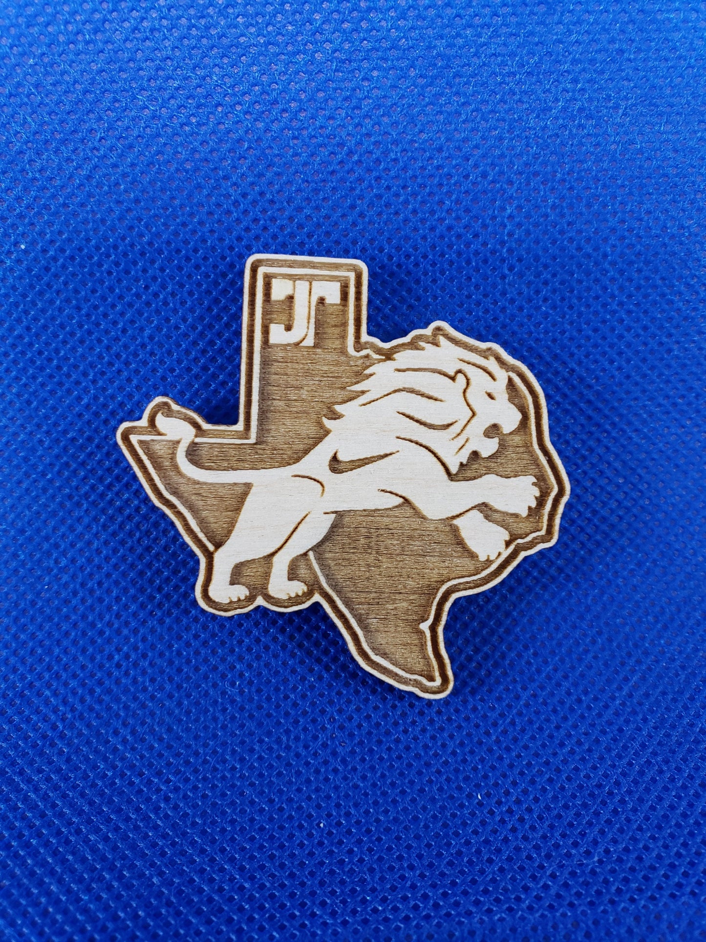 Tyler Lions Football - Laser cut natural wooden blanks