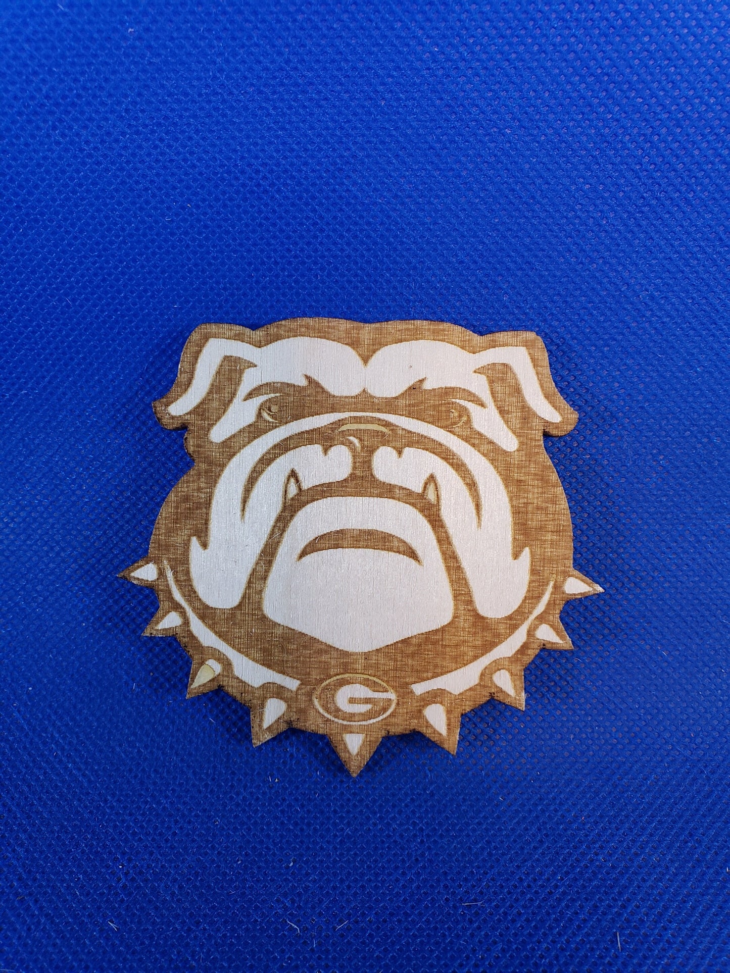 Georga Bulldogs - Laser cut natural wooden blanks