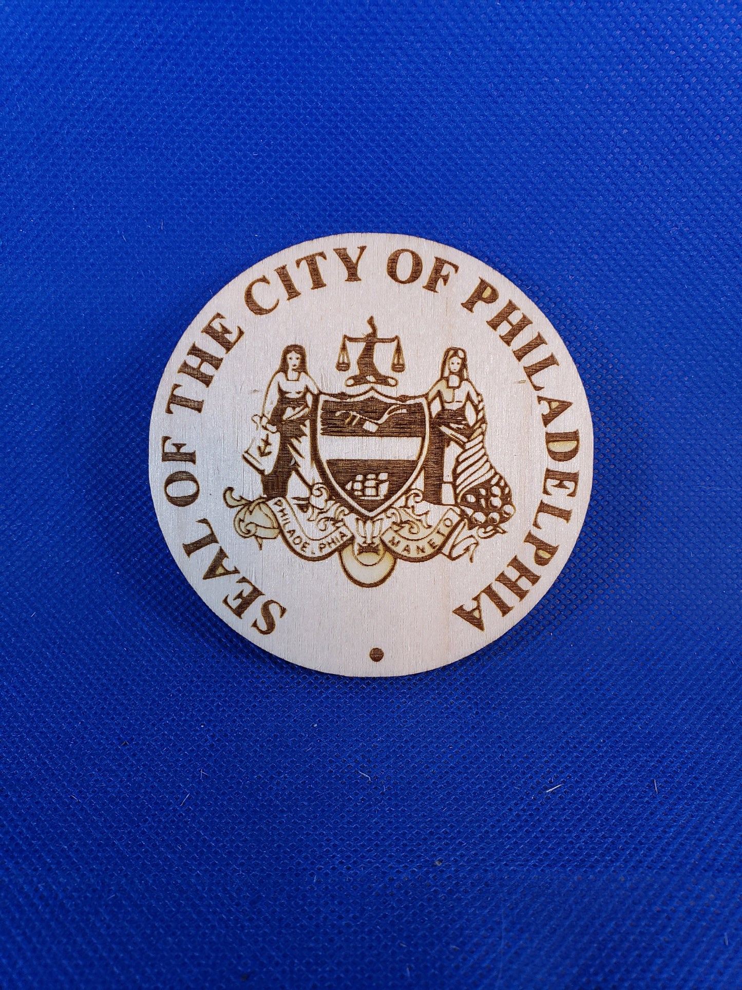 City of Philadelphia - Laser cut natural wooden blanks