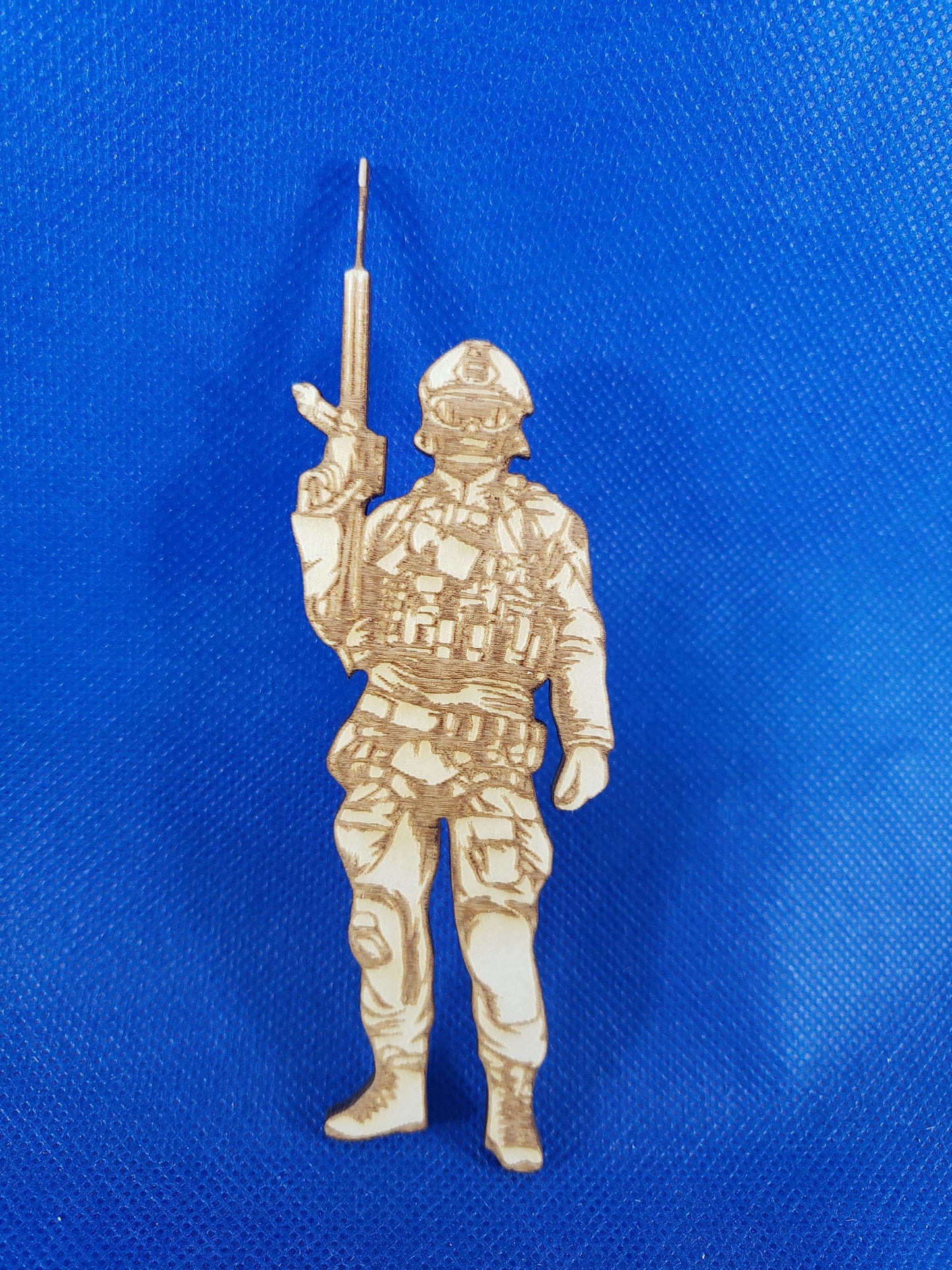 Soldier - Laser cut natural wooden blanks