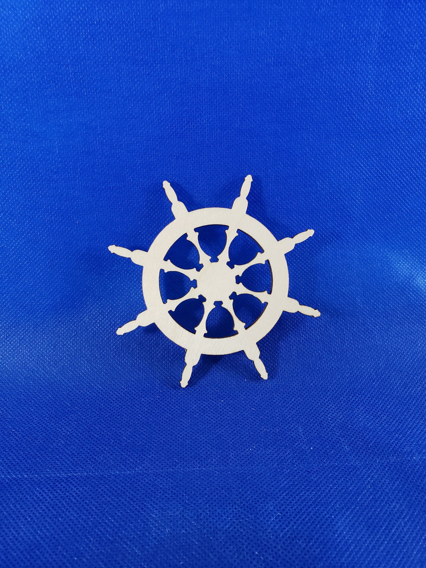 Ship Wheel - Laser cut natural wooden blanks