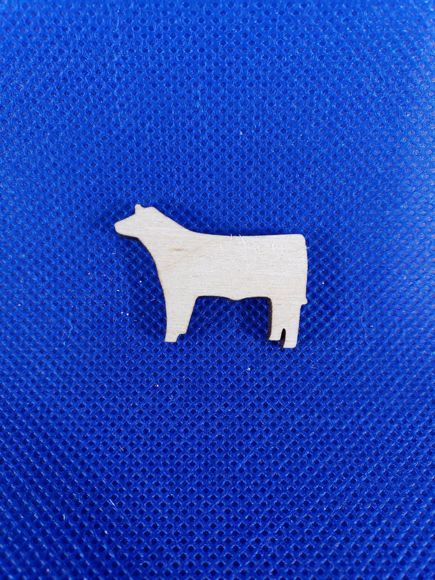 Steer Cutout - Laser cut natural wooden blanks