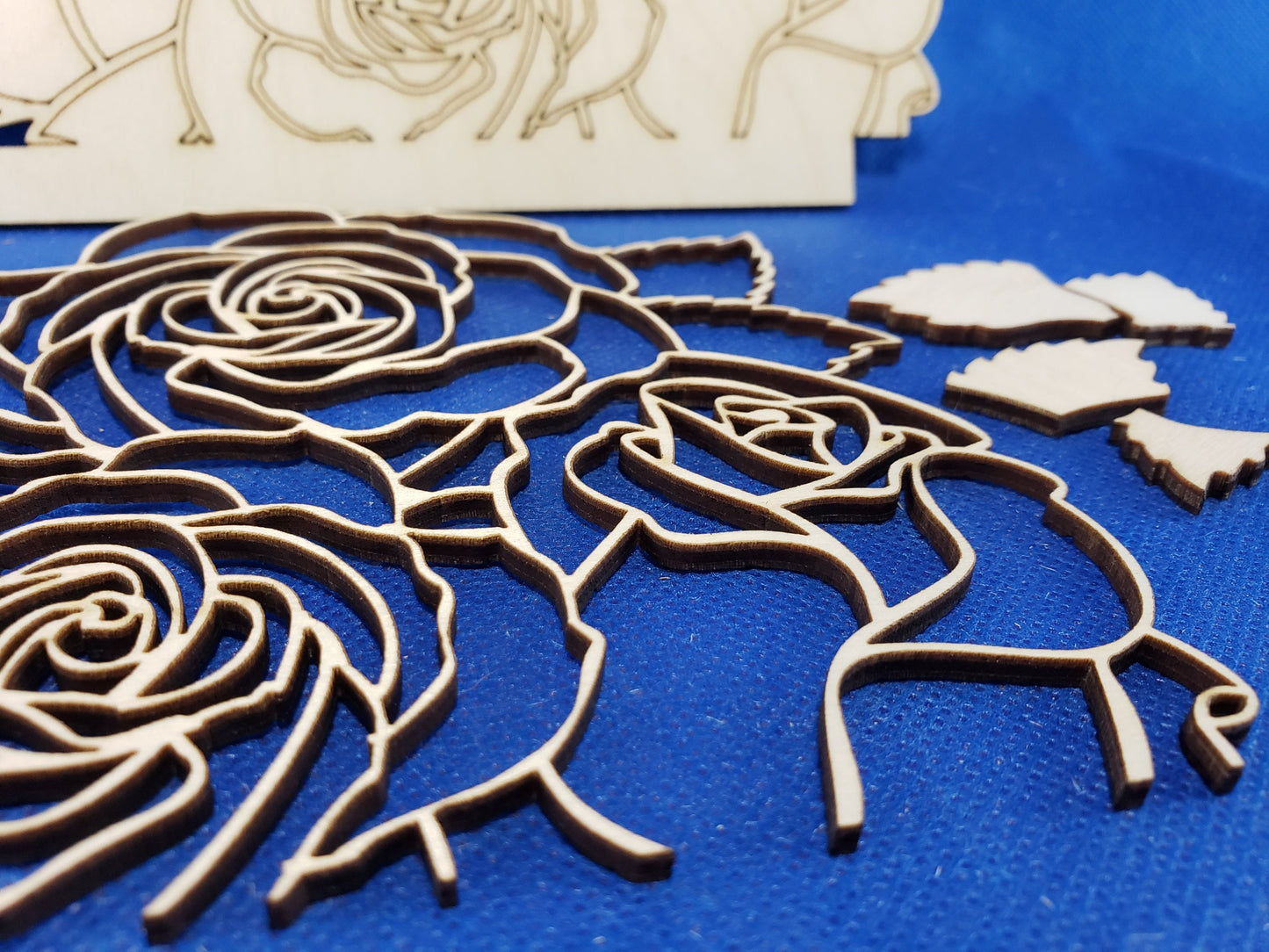 Roses changeable pocket Sign Insert - DIY unfinished Changeable sign insert.