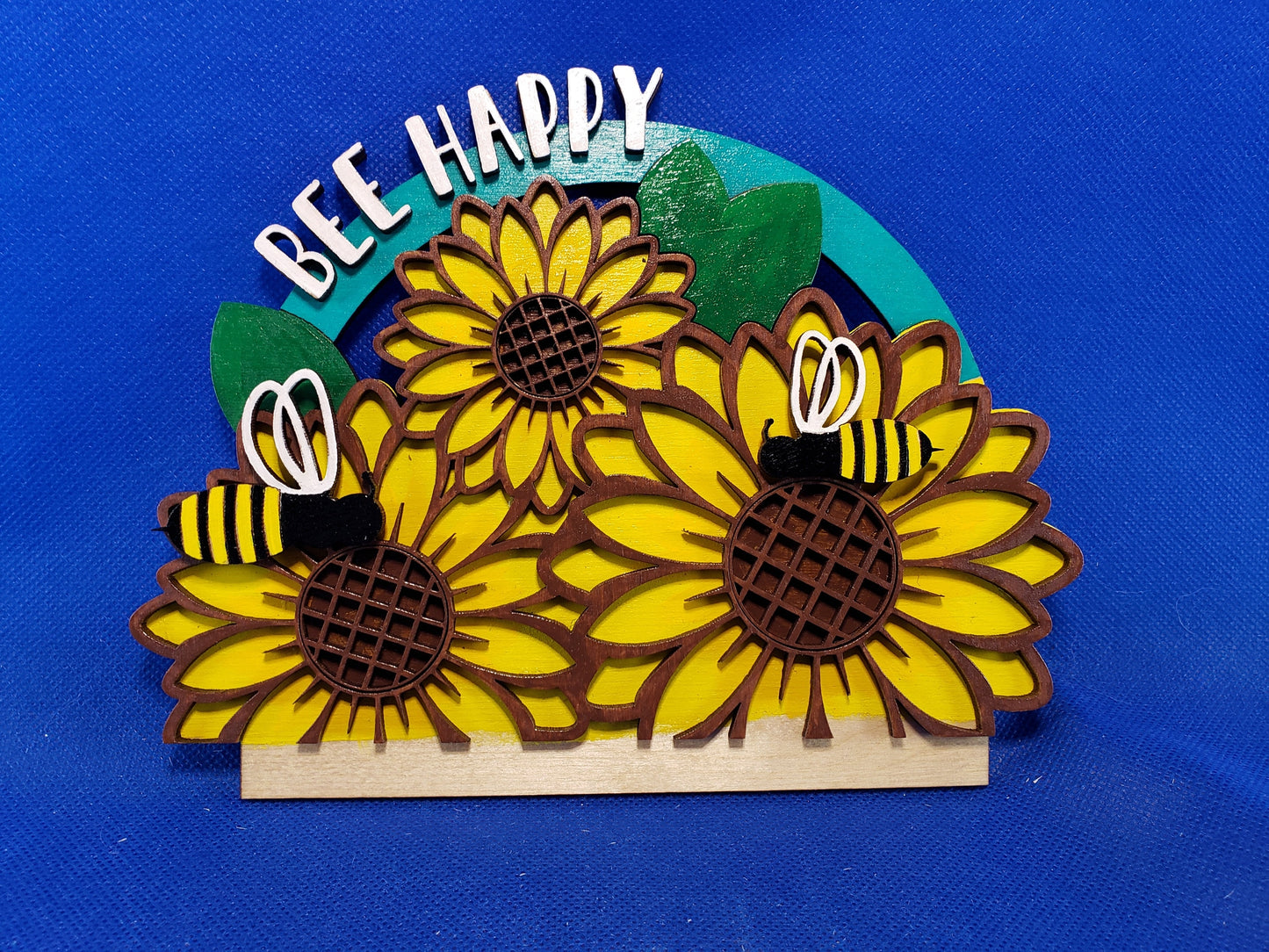 Bee Happy - DIY unfinished Changeable sign insert