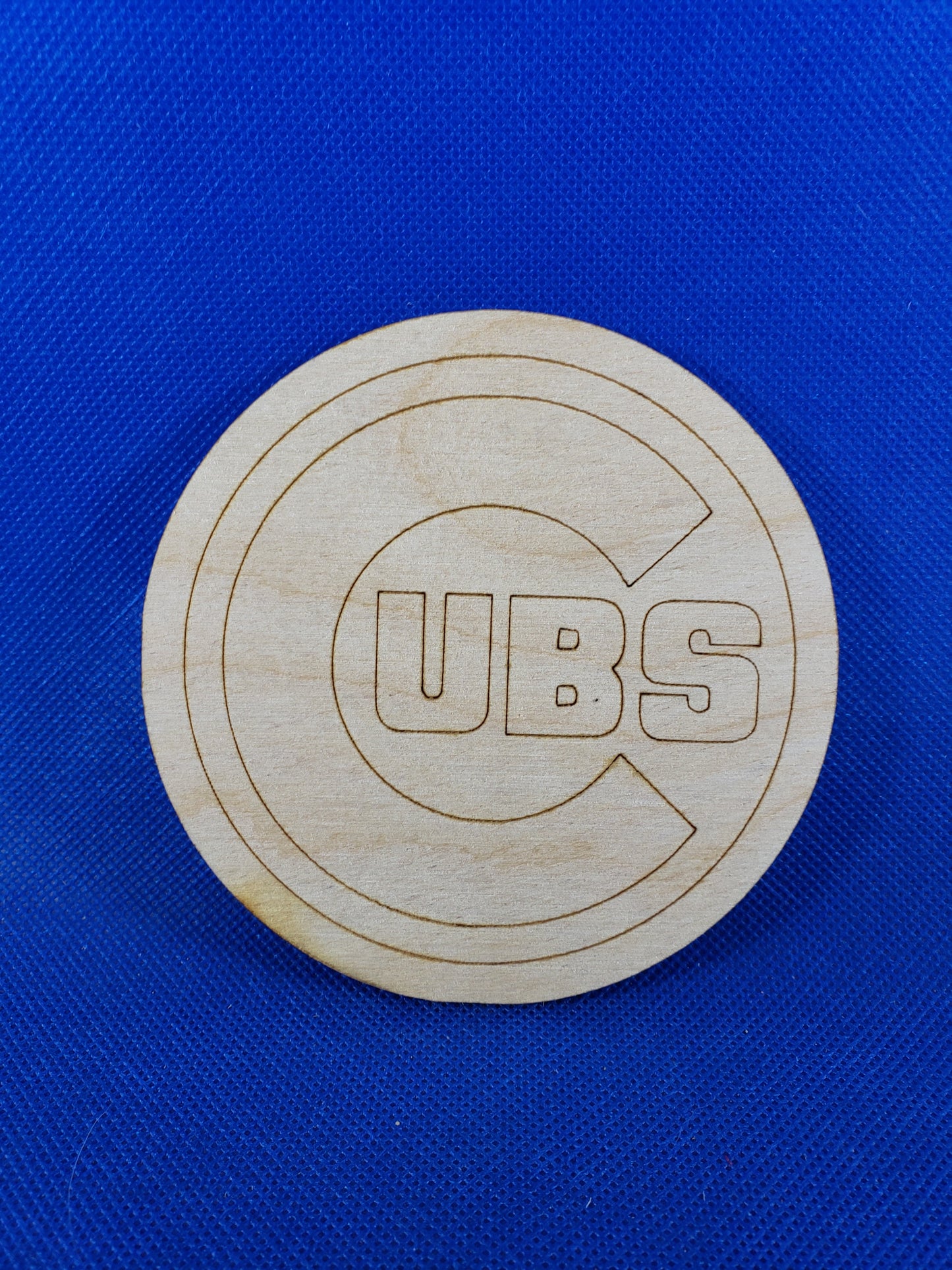 Chicago Cubs - Laser cut natural wooden blanks