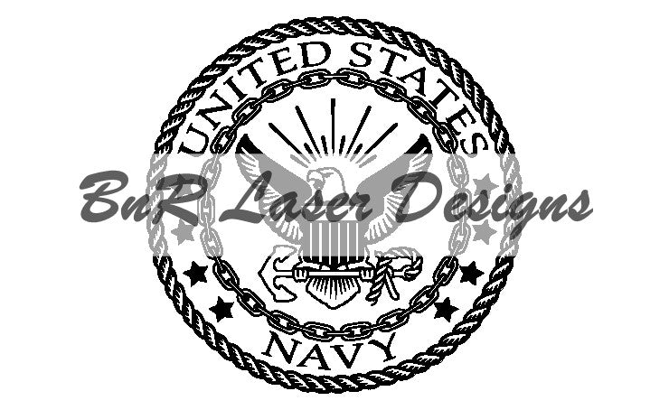 US Navy Anchor SVG File