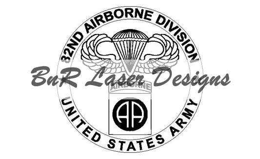US Army 82nd Airborne SVG file
