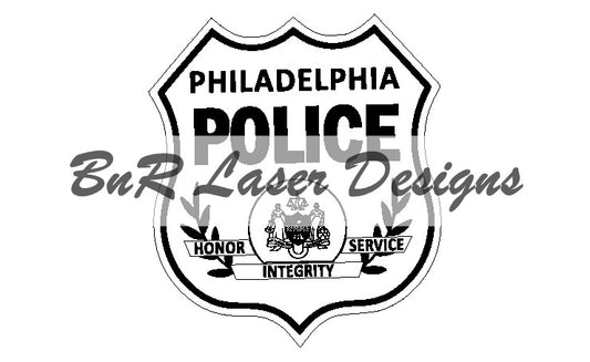 Philadelphia Police SVG file