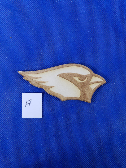 Arizona Cardinals-Laser cut natural wooden blank