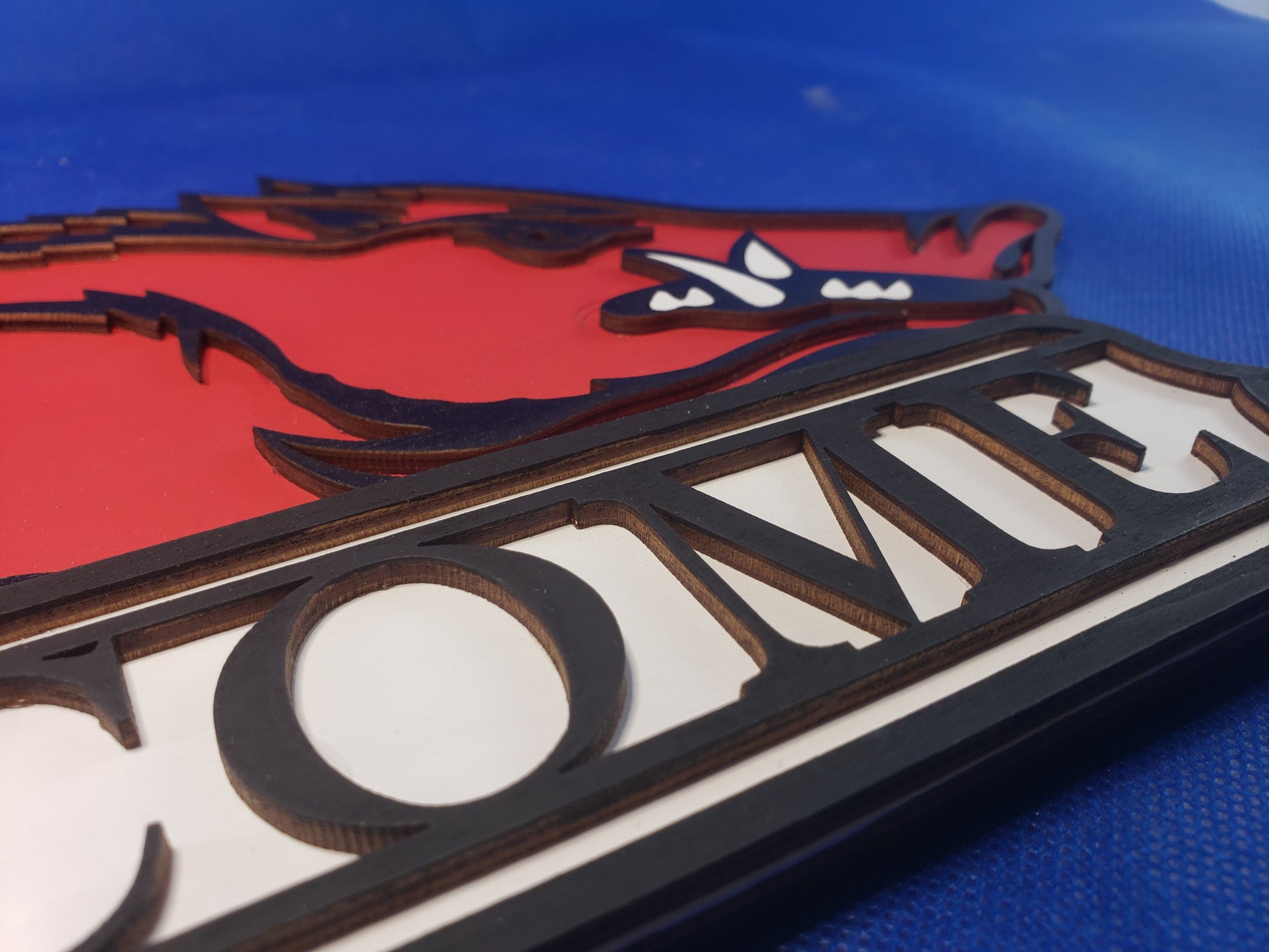 3D Arkansas Razorback Customizable Sign – BnR Laser Designs
