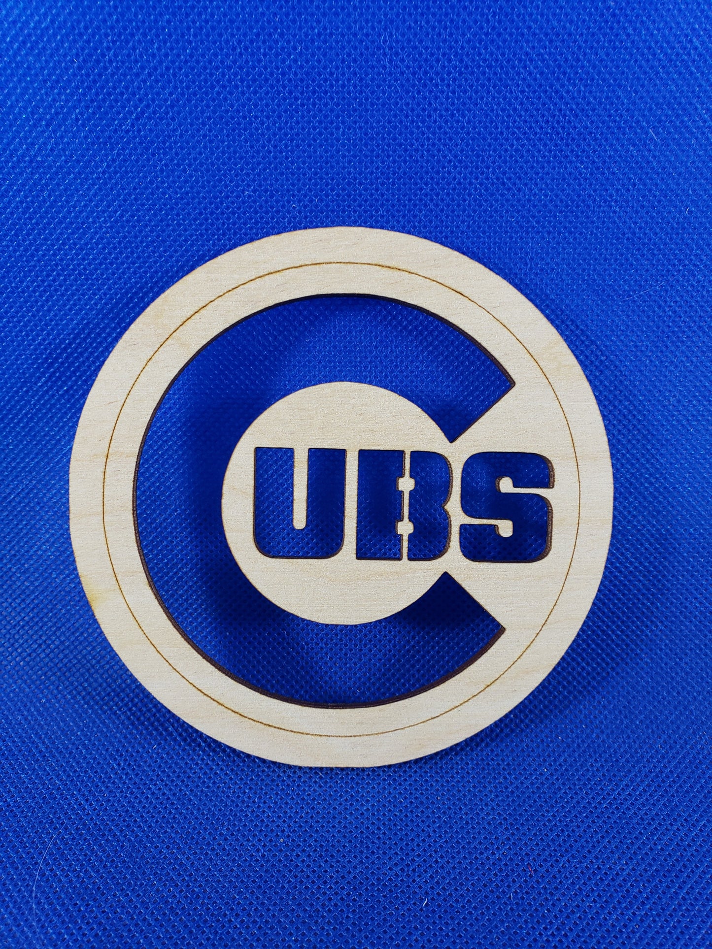 Chicago Cubs - Laser cut natural wooden blanks