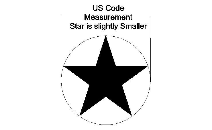 Stars with State Abbreviations - Laser cut natural wooden star blanks