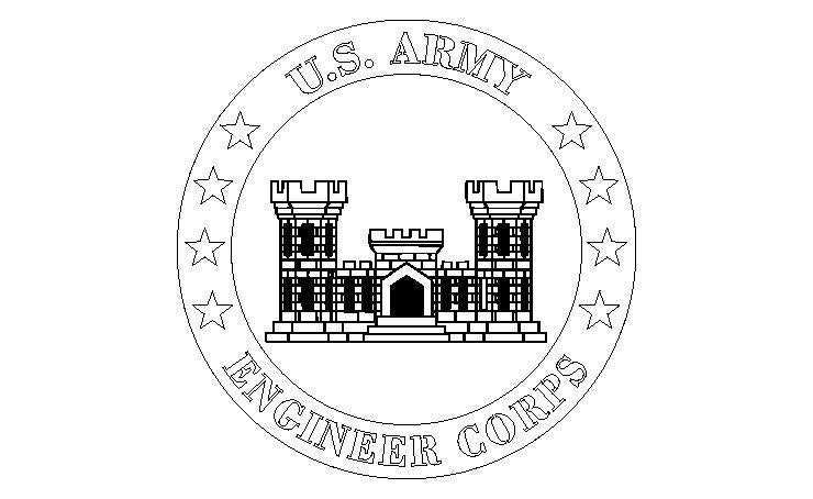 US Army Engineer Corps SVG File