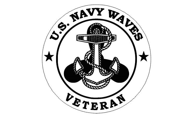 US Navy Waves Veteran SVG File