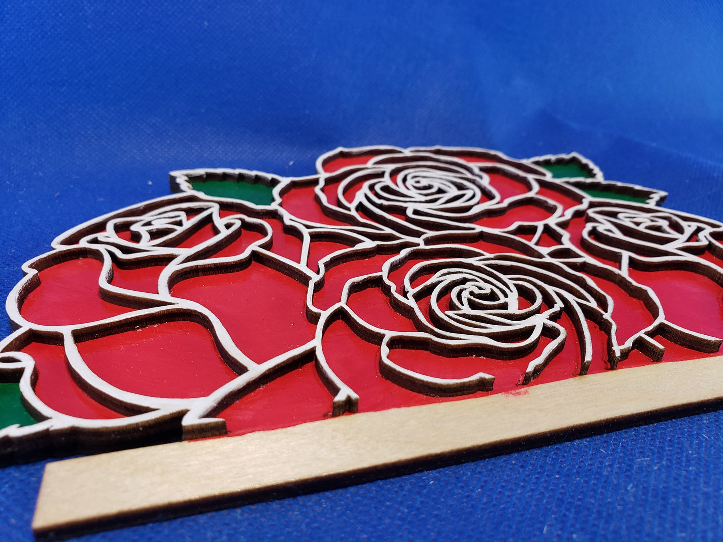 Roses Changeable Sign Insert - DIY unfinished Changeable sign insert