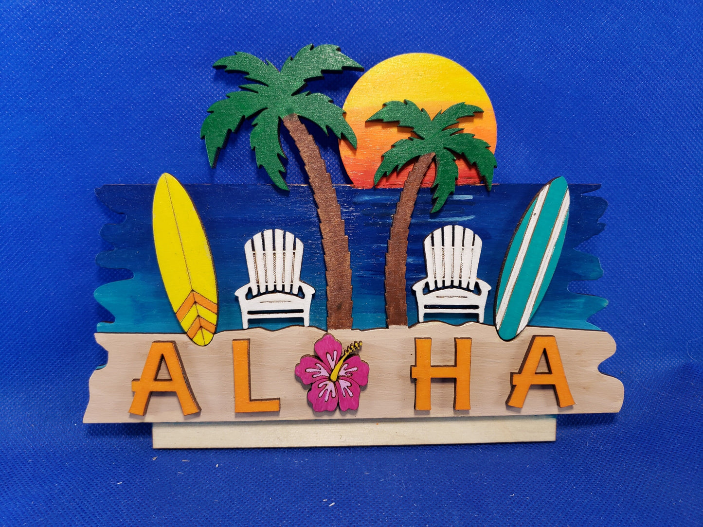 Aloha Paradise - DIY unfinished Changeable sign insert