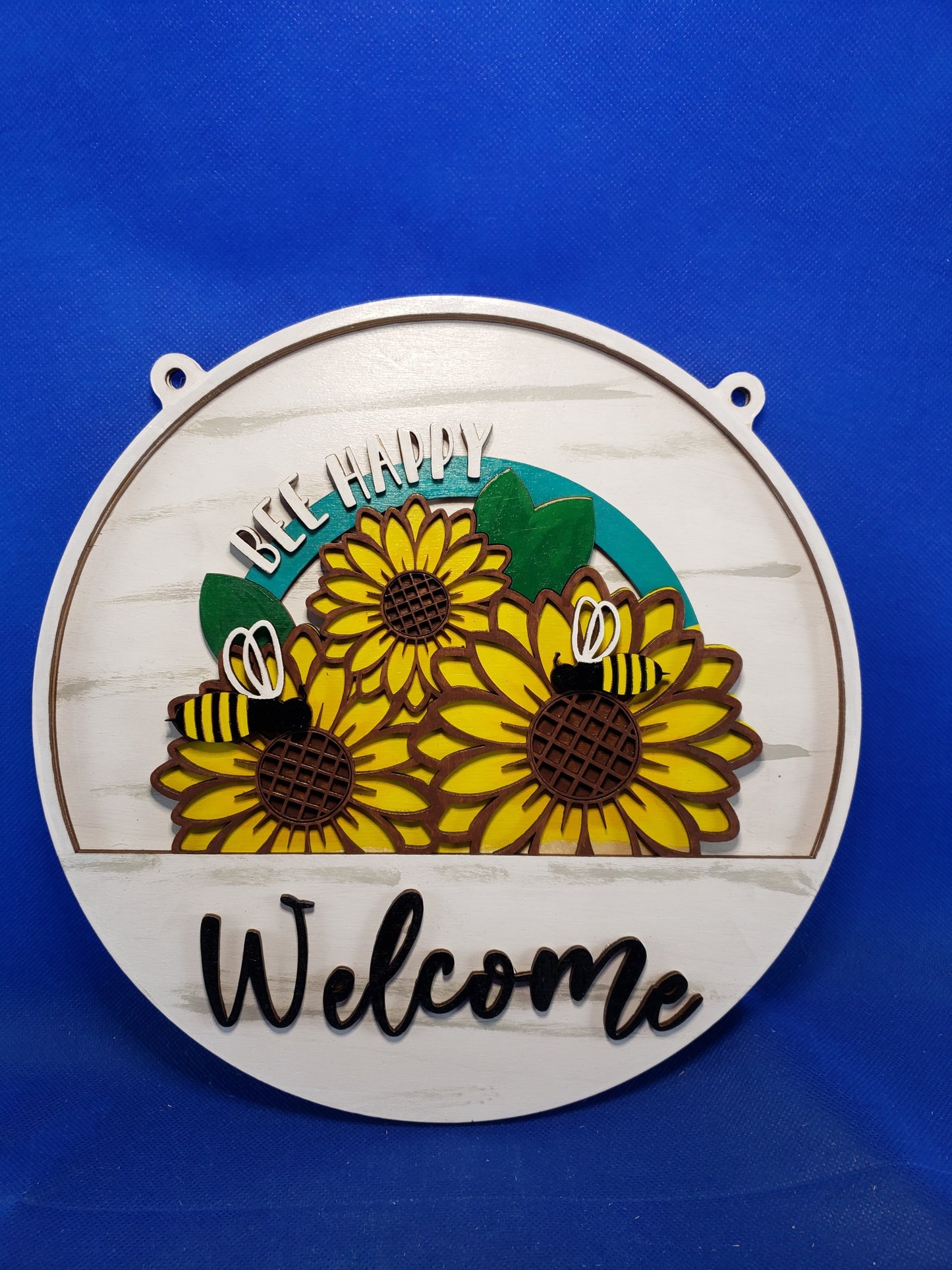 Bee Happy - DIY unfinished Changeable sign insert